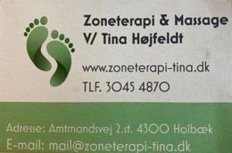 Zoneterapi og Massage v. Tina Højfeldt